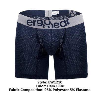 ErgoWear EW1210 MAX MESH Boxer Briefs Color Dark Blue