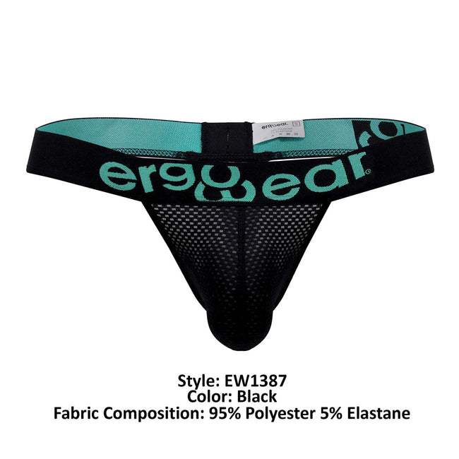 ErgoWear EW1387 MAX Thongs Color Black