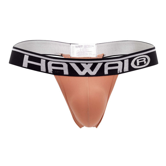 HAWAI 41947 Solid Mens Thongs Color Caramel