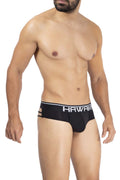 HAWAI 42154 Solid Microfiber Thongs Color Black