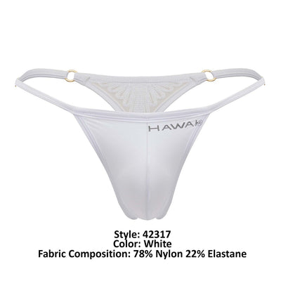 HAWAI 42317 Microfiber Thongs Color White