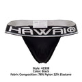 HAWAI 42338 Microfiber Thongs Color Black