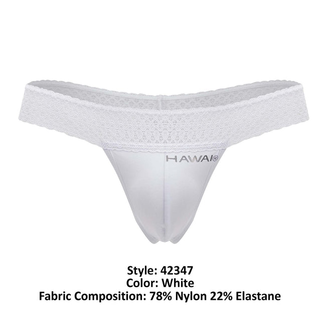 HAWAI 42347 Microfiber Thongs Color White