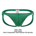 JOR 1632 Montecarlo Jockstrap Color Green