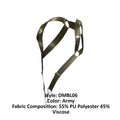 MaleBasics DMBL06 DNGEON Straigh Back Harness Color Army