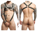 MaleBasics DMBL07 DNGEON Cross Cockring Harness Color Army