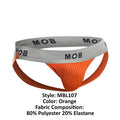 MaleBasics MBL107 MOB Classic Fetish Jock 3 Inches Jockstrap Color Orange