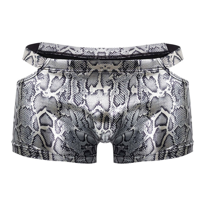 Male Power 153-282 S-naked Pouch Short Color Silver-Black
