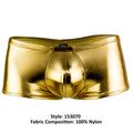Male Power 153070 Heavy Metal Mini Short Boxer Briefs Color Gold