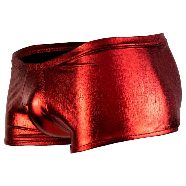 Male Power 153070 Heavy Metal Mini Short Boxer Briefs Color Red