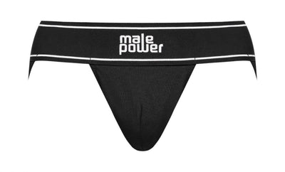 Male Power 390-275 Modal Rib Jockstrap Color Black