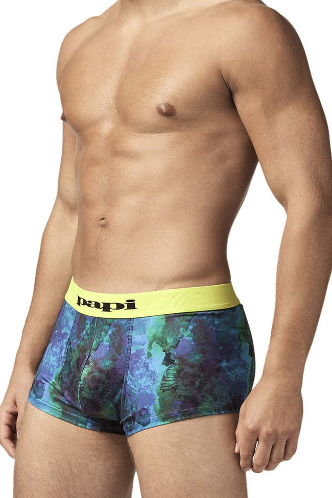 Papi Umpa048 Microflex Brazilian Trunks Teal-leopard – Steven Even - Men's  Underwear Store