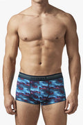 Papi UMPA107 2PK Microflex Performance Trunks Color Blue-Printed