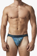 Papi UMPA108 2PK Microflex Performance Jockstrap Color Teal-Blue