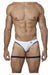 Pikante PIK 0217 Adventures Garter Briefs Color White