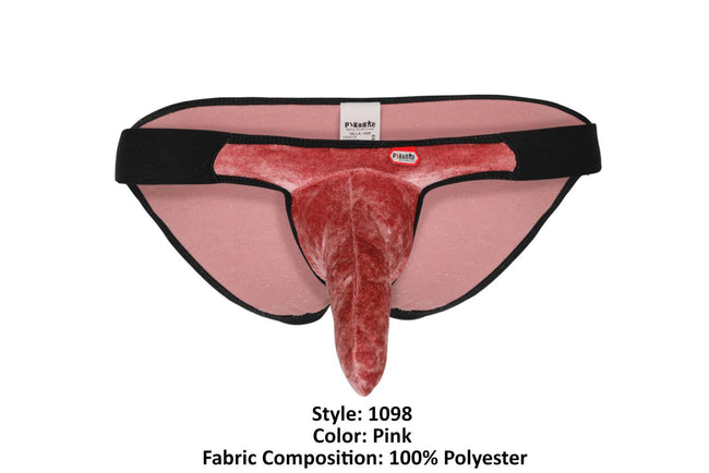 Pikante PIK 1098 Clandestine Velvet Bikini Color Pink