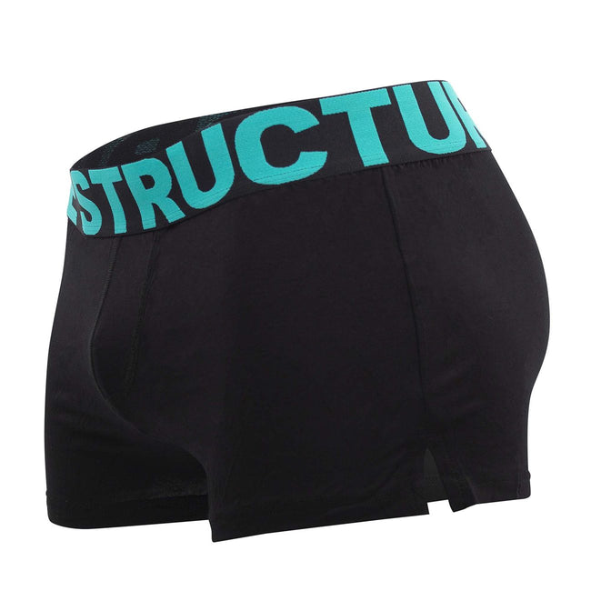 Private Structure PMUX4183 Modality Lounge Shorts Color Black-Turquoise