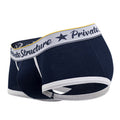 Private Structure SCUS4530 Classic Mid Waist Trunks Color Navy