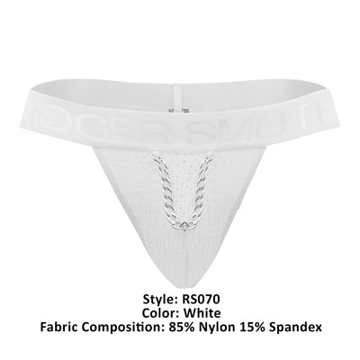 Roger Smuth RS070 Thongs Color White