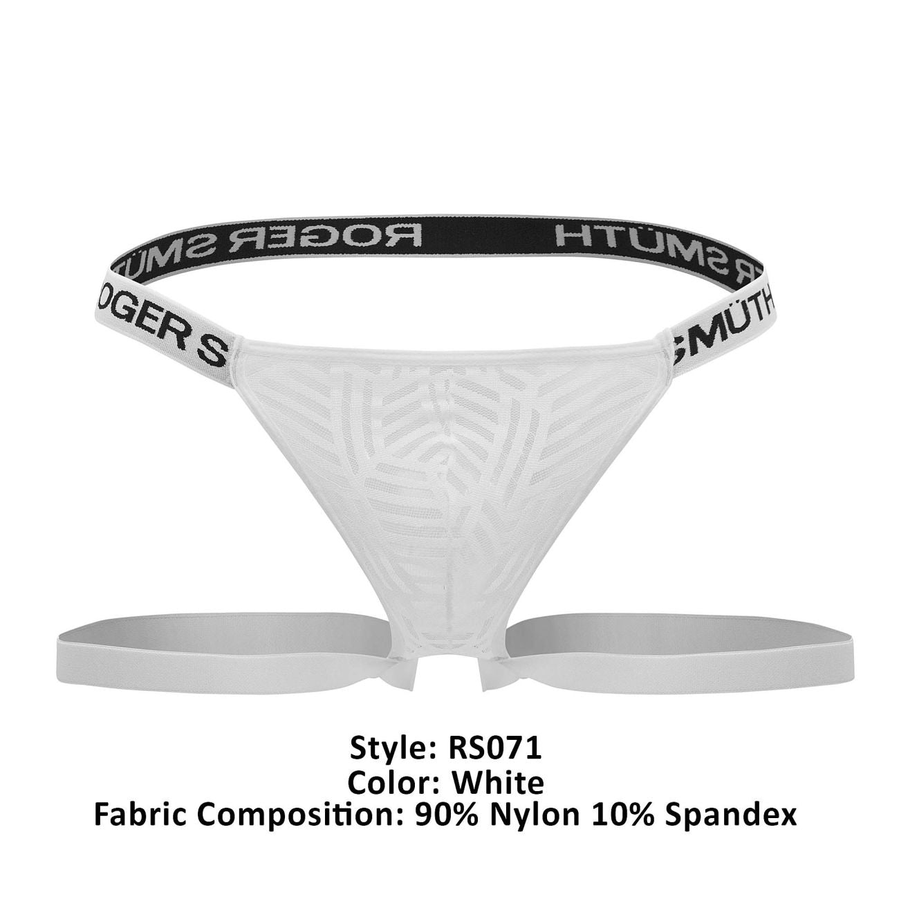 Roger Smuth RS077 Thongs Color Black
