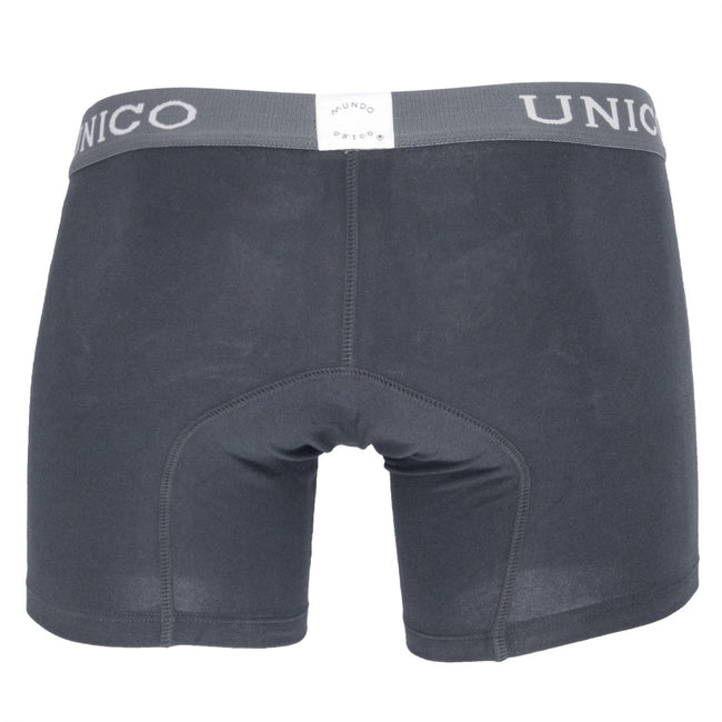 Unico 1200090196 (9612010020596) Boxer Briefs Asfalto Cotton Color Gray