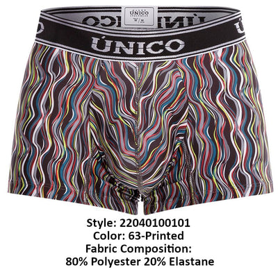 Unico 22040100101 Magnusiana Trunks Color 63-Printed