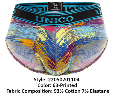 Unico 22050201104 Croton Briefs Color 63-Printed