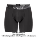 Unico 22120100208 Asfalto M22 Boxer Briefs Color 96-Dark Gray