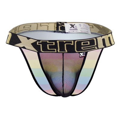 Xtremen 91082 Microfiber Pride Bikini Color Black