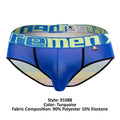 Xtremen 91088 Microfiber Pride Briefs Color Turquoise