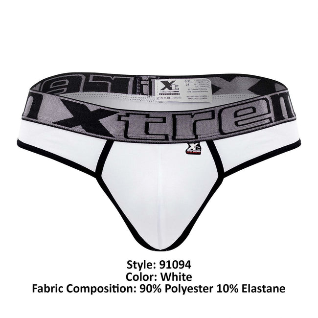 Xtremen 91094 Microfiber Thongs Color White
