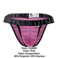 Xtremen 91098X Microfiber Mesh Bikini Color Pink