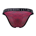 Xtremen 91098 Microfiber Mesh Bikini Color Red