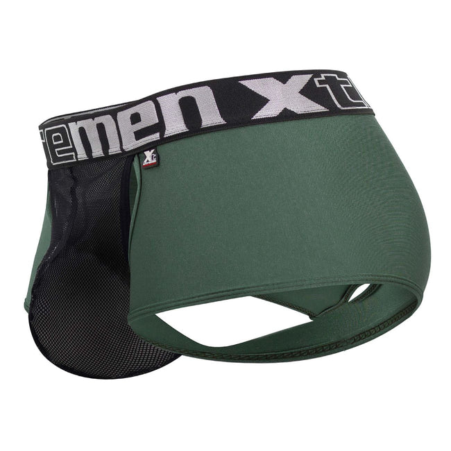 Xtremen 91125 Mesh Trunks Color Green