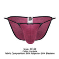 Xtremen 91132 Mesh Bikini Color Fuchsia