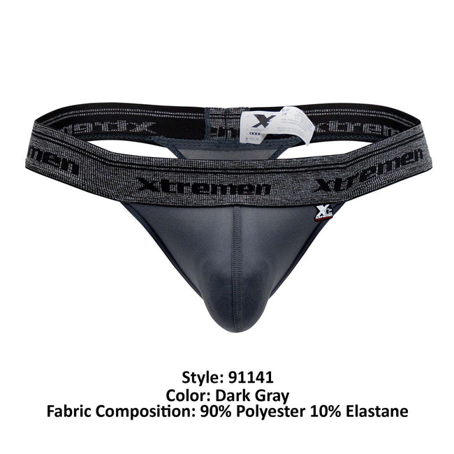 Xtremen 91141 Ultra-soft Thongs Color Dark Gray