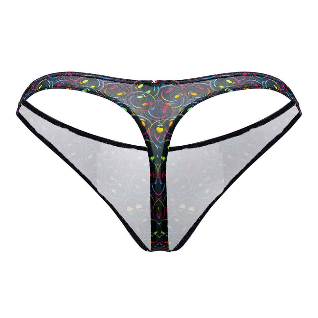 Xtremen 91146 Printed Microfiber Thongs Color Smiley Face